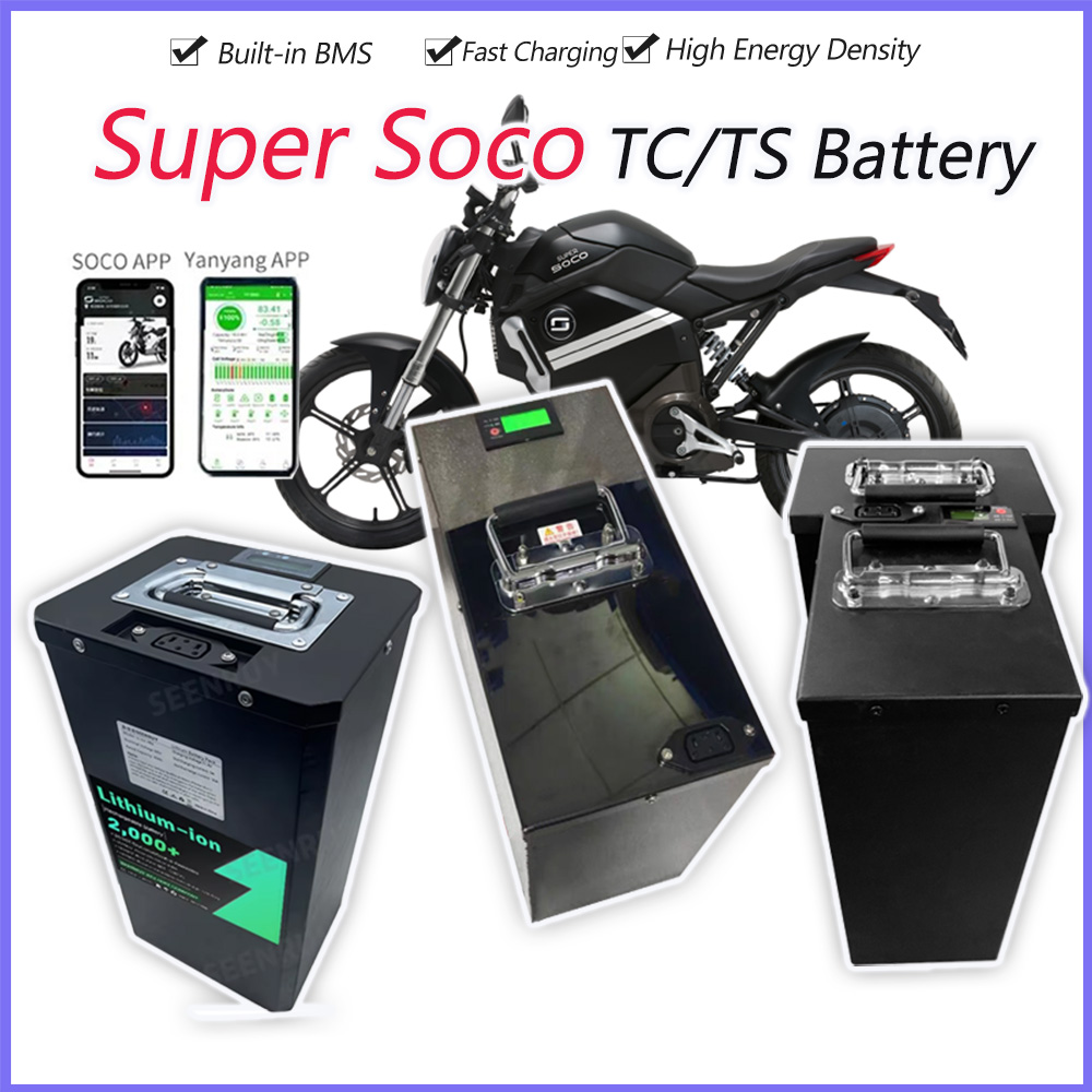 72V 30Ah Lifepo4 Battery Pack - Super Soco TC TS Batteria grande