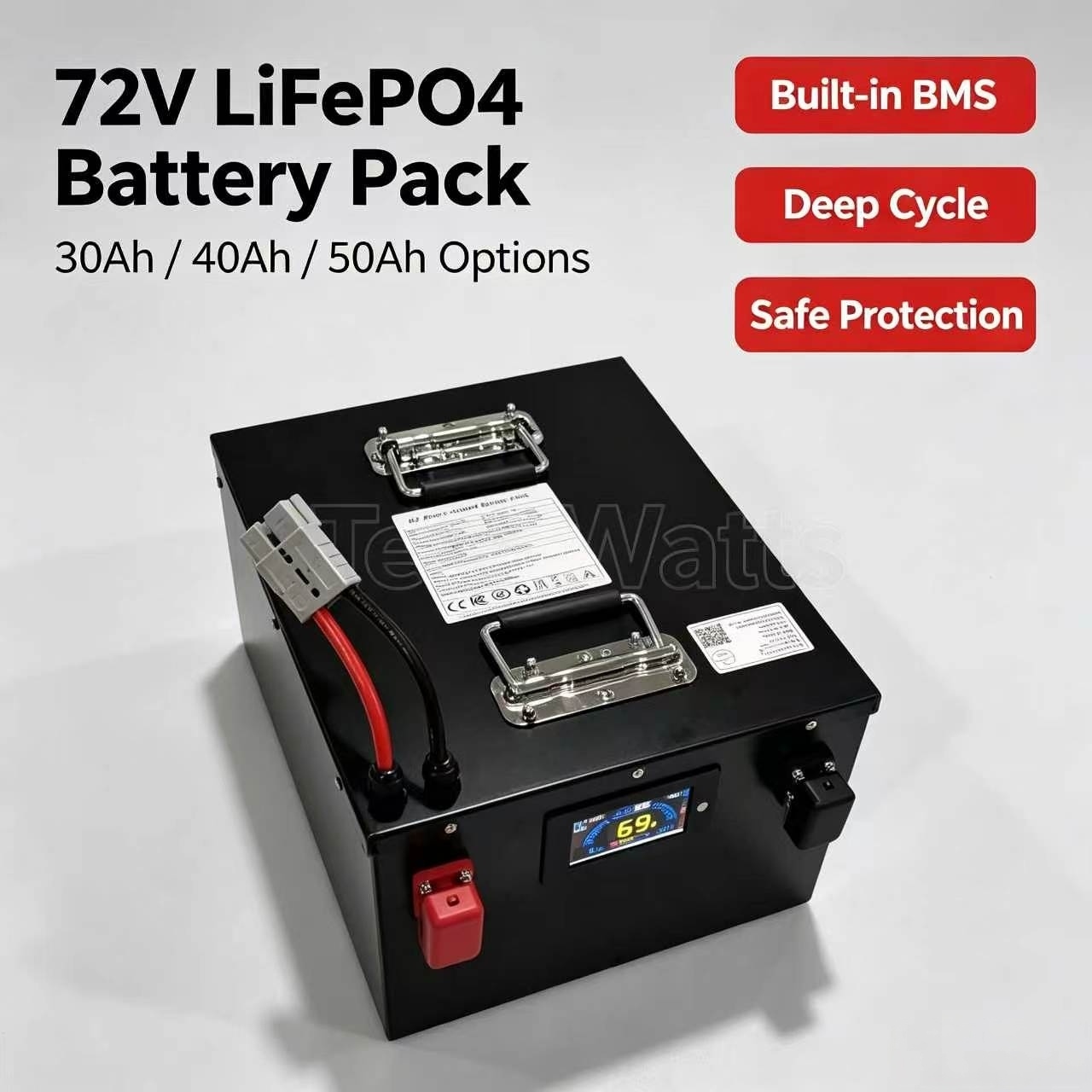 72V 30Ah Lifepo4 Battery Pack - Batteria al litio lifepo4 72v 30Ah