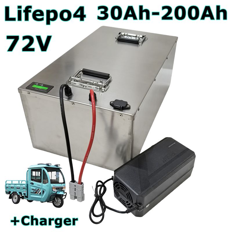 72V 30Ah Lifepo4 Battery Pack - Batteria al litio 72V 100AH 120AH