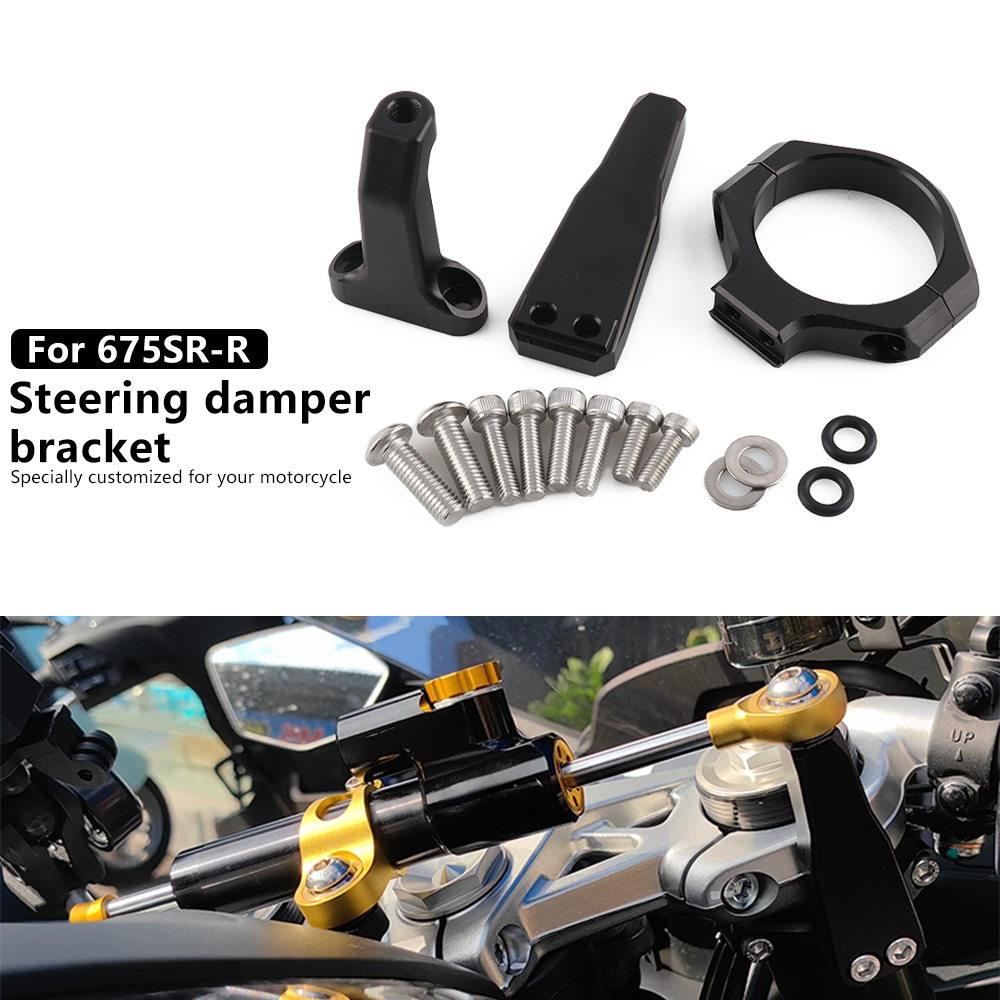 Nuovo Kit Staffa Ammortizzator - Steering Damper Stabilizer Kit Cnc recensione e prezzo