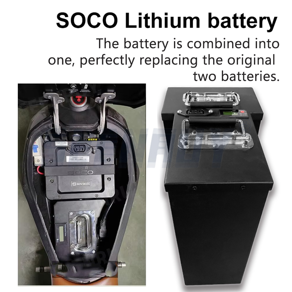 Super Soco TC TS Batteria gran - 72V 30Ah Lifepo4 Battery Pack recensione e prezzo